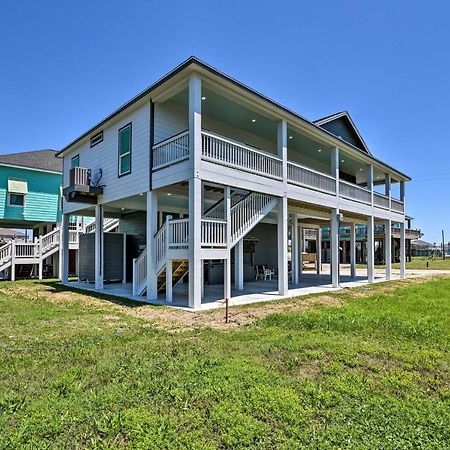 Bolivar Peninsula Beach House, Steps To Coast 외부 사진