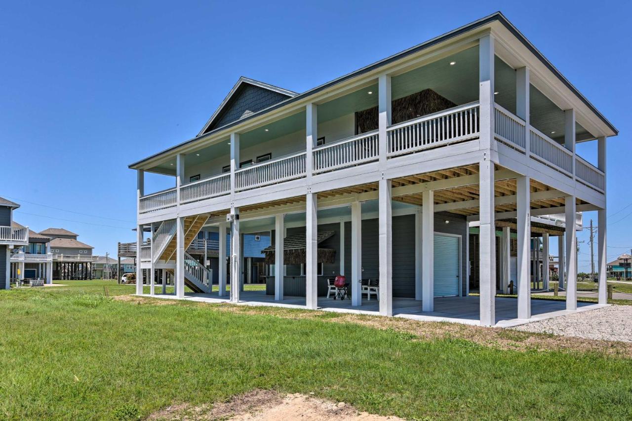 Bolivar Peninsula Beach House, Steps To Coast 외부 사진