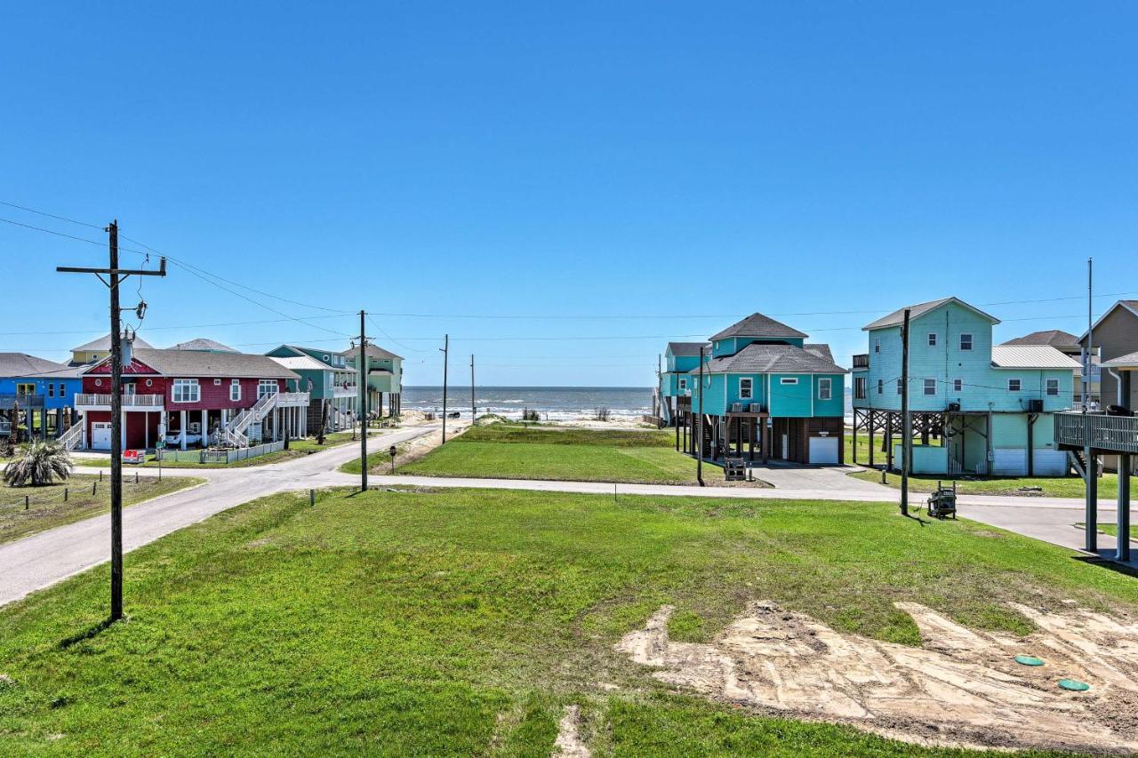 Bolivar Peninsula Beach House, Steps To Coast 외부 사진
